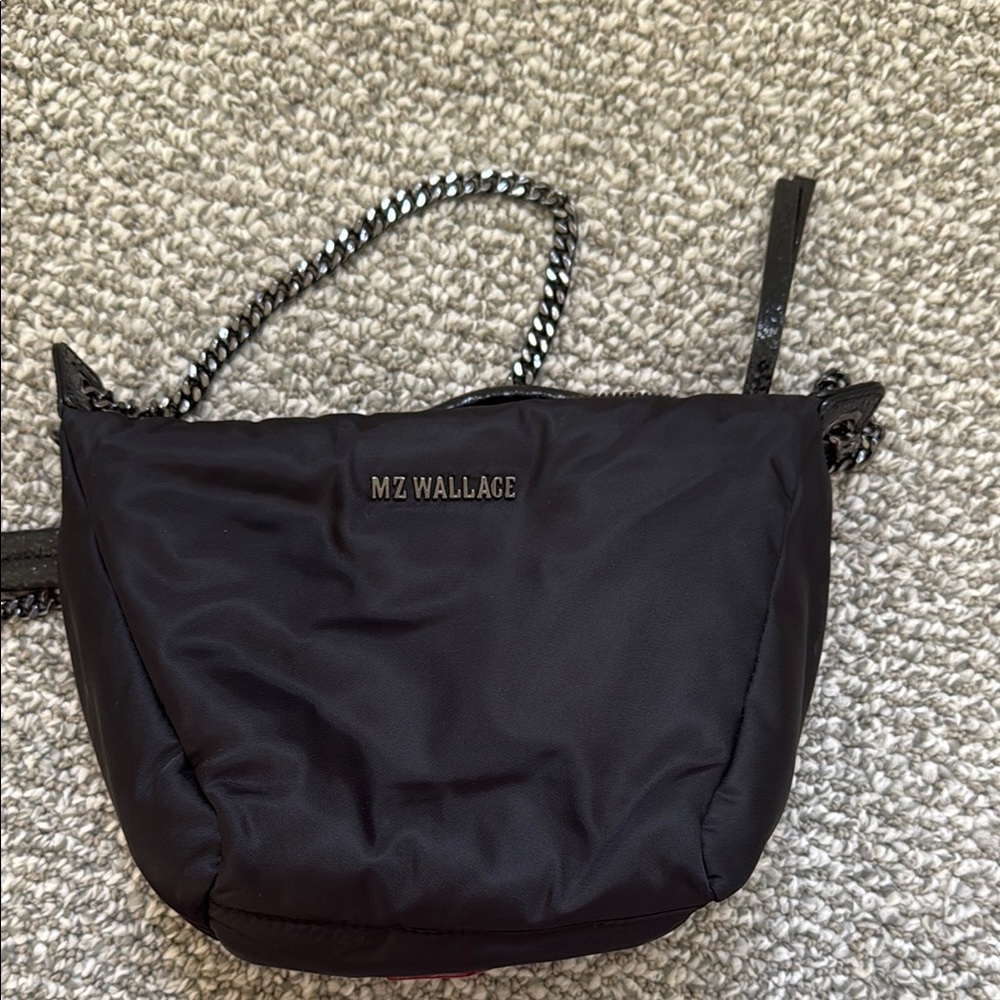 MZ Wallace Black Crossbody Bag Minimalist Design